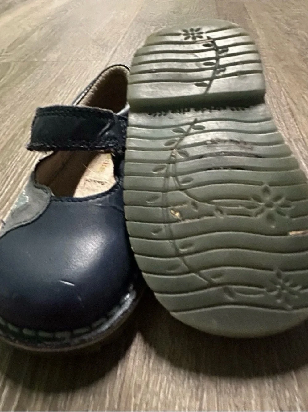 Toddler Girl Stride Rite Navy Blue Mary Jane Shoes Size 6